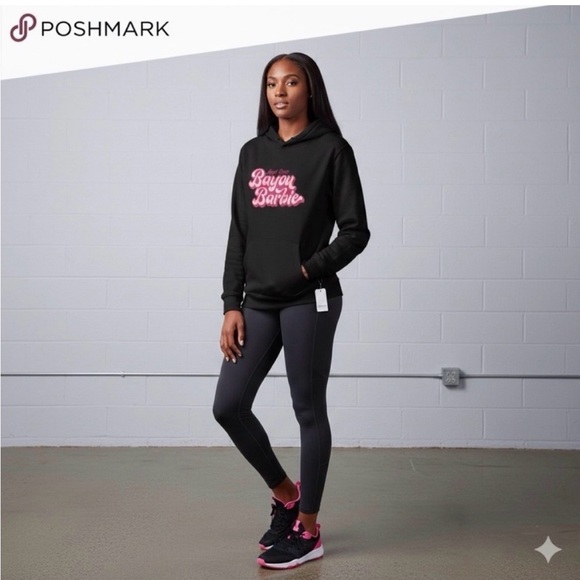 Angel Reese Bayou Barbie Sweatshirt- S - Picture 2 of 8